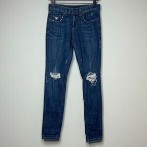 Carmar Distressed Skinny Denim Jeans Size 25/2 Style #D22 2220